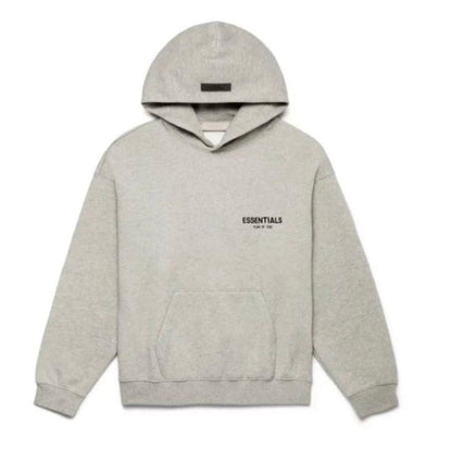 HOODIE ESSENTIALS SS22 Heather Grey